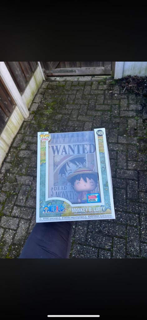 Funko POP~ one piece luffy, Ophalen of Verzenden, Nieuw