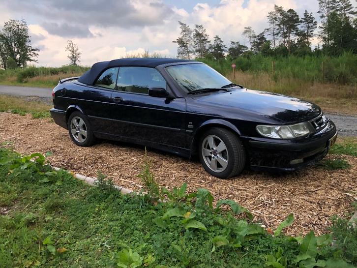 Saab 9-3 2.0 T Cabrio | Automaat | 2002, Auto's, Saab, Particulier, Saab 9-3, Airbags, Airconditioning, Cruise Control, Elektrische buitenspiegels