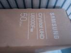 Nieuwe Samsung 50 inch Crystal UHD 4K Smart TV (ongeopend), Ophalen, LED, Nieuw, Samsung