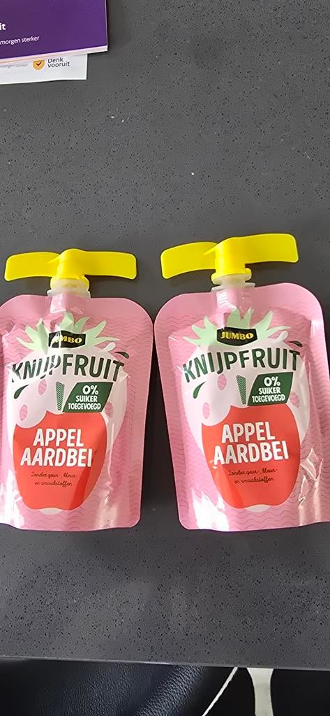 Gratis baby eten van Jumbo x2, Ophalen of Verzenden