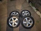 16 inch Peugeot lichtmetalen velgen op banden, Ophalen, 16 inch, Banden en Velgen, Winterbanden