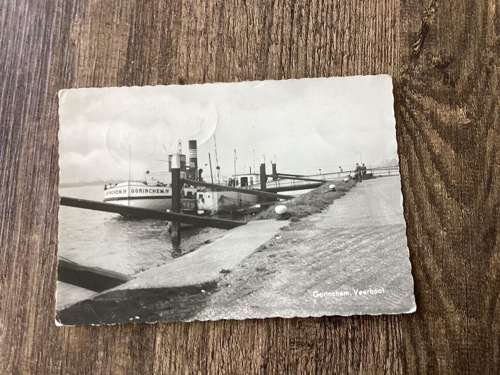 Gorinchem.  Veerboot No 1., Ophalen of Verzenden, 1960 tot 1980, Gelopen, Zuid-Holland