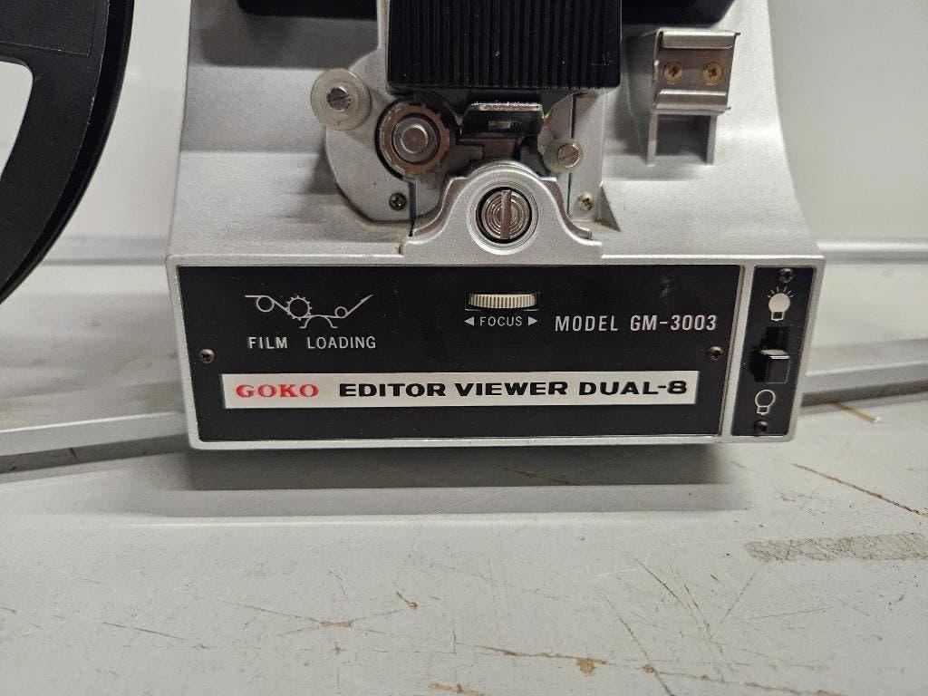 Goko, GM-3003 Dual8 8mm viewer film editor ``Vintage``, Ophalen