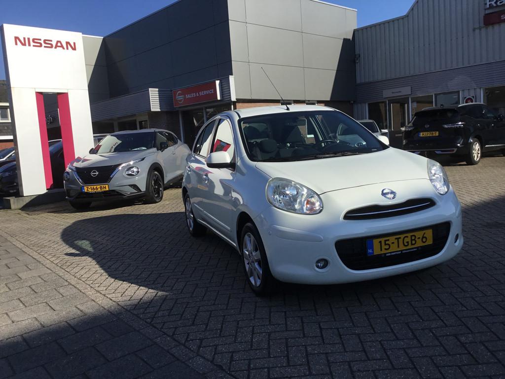 Nissan Micra 1.2 DIG-S Connect Edition (bj 2012), Auto's, Nissan, Bedrijf, Te koop, Micra, ABS, Airbags, Airconditioning, Alarm