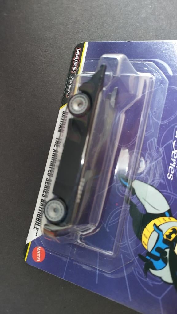 Batman Batmobile Animated Series 1:64 Hotwheels Pol, Auto, Verzenden, Nieuw, 1186MJ 1 NL