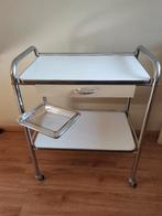 Vintage trolley., Ophalen, Gebruikt, 50 tot 100 cm, Glas