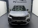 Peugeot 2008 1.2 Hybrid 145PK GT - Camera - Cruise - Keyless, Zwart, 1199 cc, Leder en Stof, Origineel Nederlands