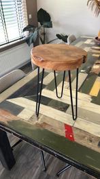 Houten planten standaard, Huis en Inrichting, Woonaccessoires | Zuilen en Pilaren, Ophalen, Zo goed als nieuw