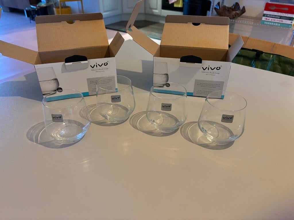 Villeroy & Boch waterglazen, Verzamelen, Ophalen of Verzenden, Zo goed als nieuw, Overige typen