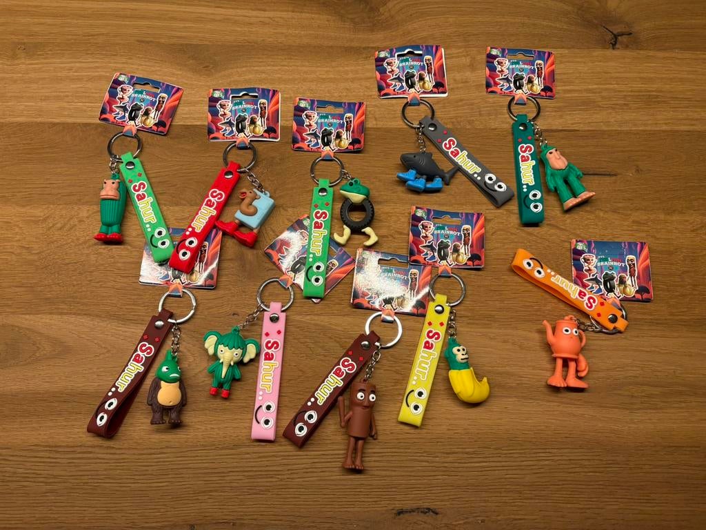 Italian Brainrot Sleutelhangers., Verzamelen, Poppetjes en Figuurtjes, Ophalen of Verzenden, Nieuw