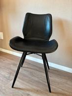 4 eettafelstoelen van PU leer, Ophalen, Overige materialen, Zwart, Zo goed als nieuw