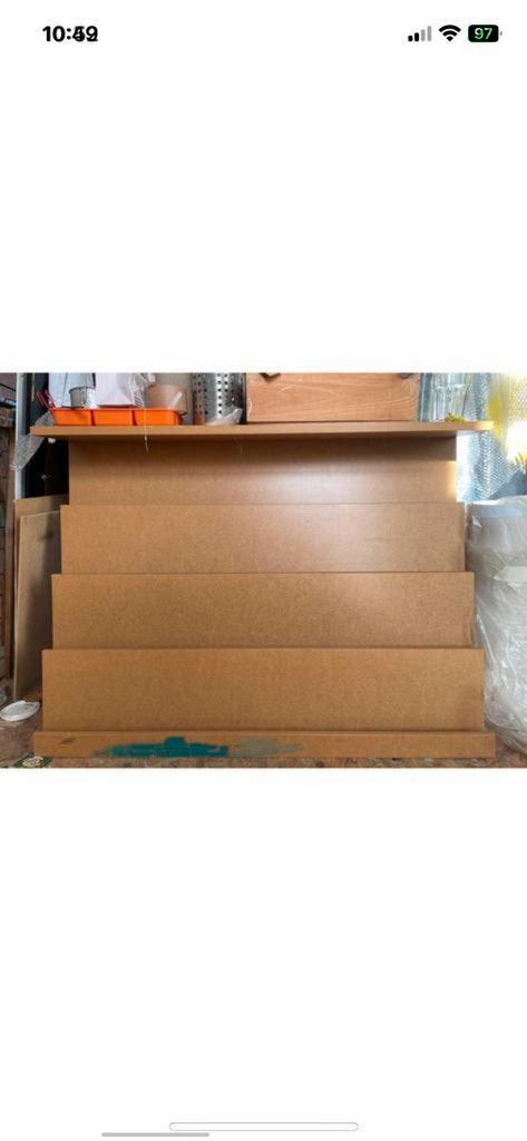 Mooie stevige kast om kaarten of boeken in te presenteren, Ophalen of Verzenden, Gebruikt