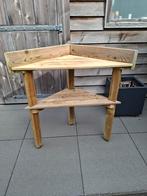 Oppottafel buiten hoekmodel, Ophalen