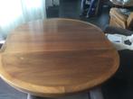 Te koop:  ovale Eettafel, Ophalen, Gebruikt, 100 tot 150 cm, 50 tot 100 cm