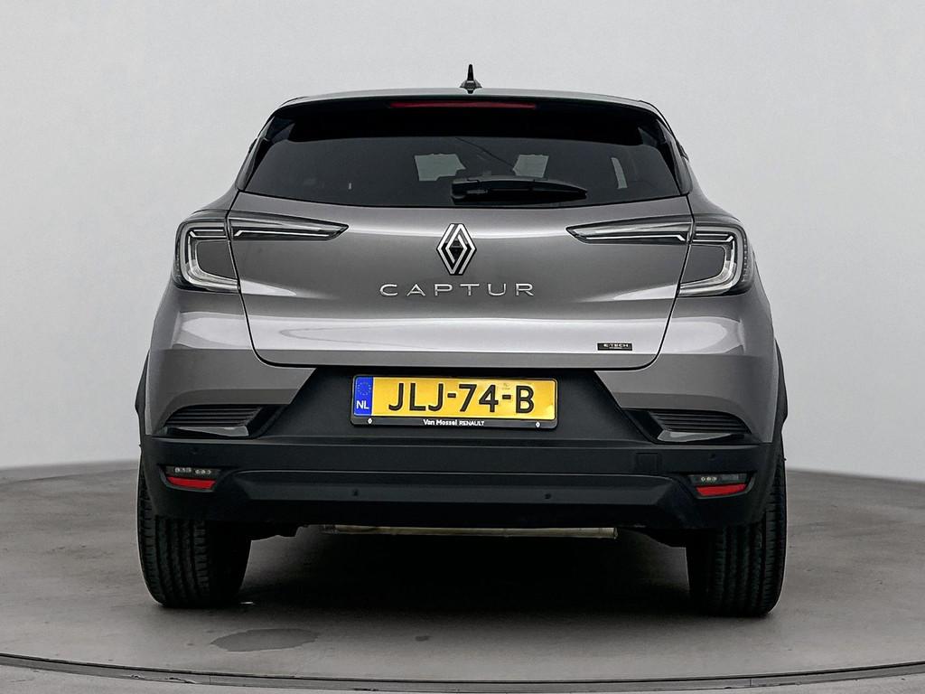Renault Captur 1.6 E-Tech full hybrid 145Pk techno | Android, Gebruikt, 4 cilinders, Parkeersensor, Leder en Stof