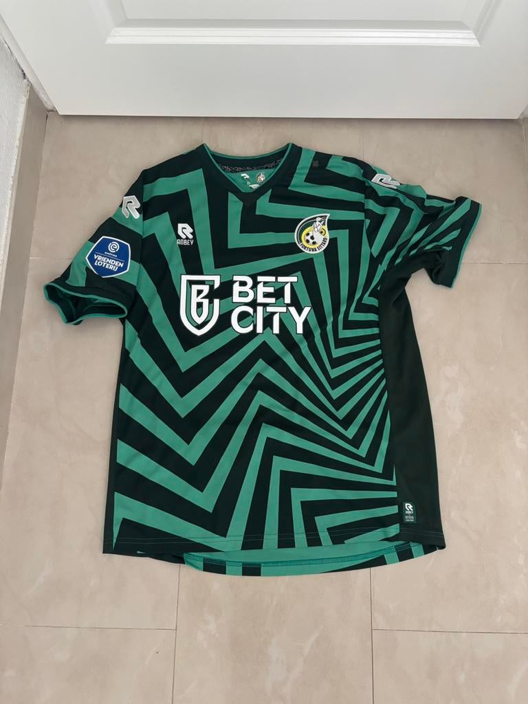 Matchworn Fortuna Sittard, Verzamelen, Ophalen of Verzenden, Zo goed als nieuw, Shirt