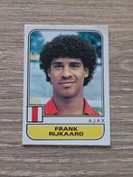 Frank Rijkaard Panini voetbal 82 Rookie Ajax 1982 rc, Ophalen of Verzenden, Zo goed als nieuw, Ajax, Poster, Plaatje of Sticker