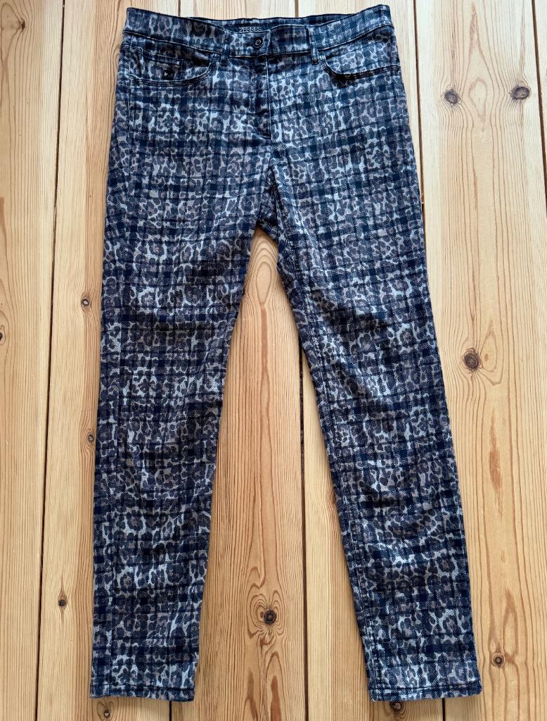 Zerres broek / jeans - Slim Fit Zwart Bruin - Maat 40 Medium, Zwart, Ophalen of Verzenden, Zo goed als nieuw, W30 - W32 (confectie 38/40)