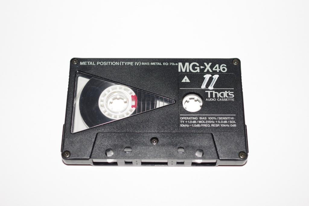 2 That's Metal Cassettes; MG-X46 en MG-X90, Gebruikt, 2 t/m 25 bandjes, Overige genres, Ophalen of Verzenden