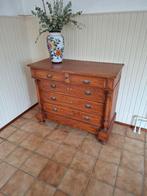Antiek houten commode Victoriaanse stijl, Ophalen