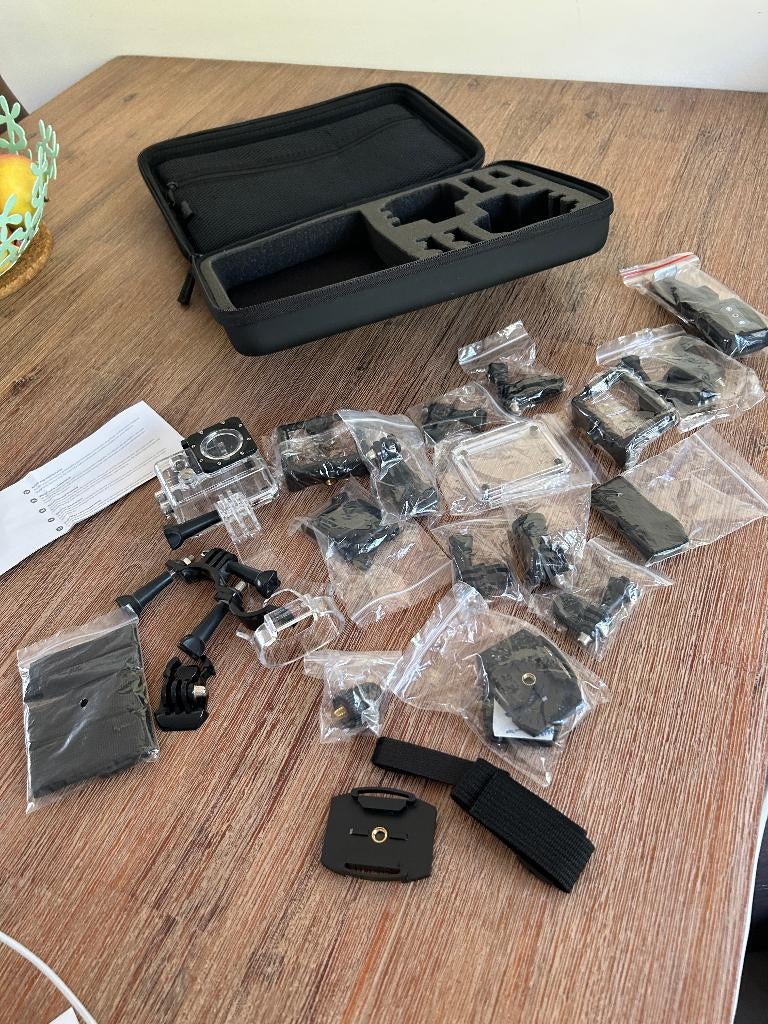 Diverse opzetstukken voor een Action cam, Ophalen of Verzenden, Zo goed als nieuw, Overige merken