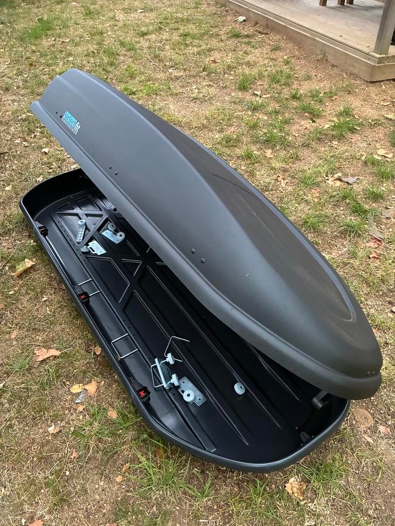 Dakkoffer Perfect Fit 440L te huur, Auto diversen, Dakkoffers, Ophalen, Gebruikt