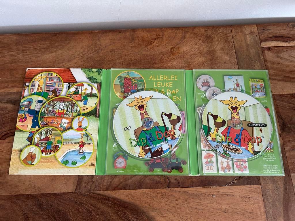 Dip & Dap Collectie deel 2 DVD & Luister CD, Alle leeftijden, Ophalen of Verzenden, Zo goed als nieuw, Tv fictie