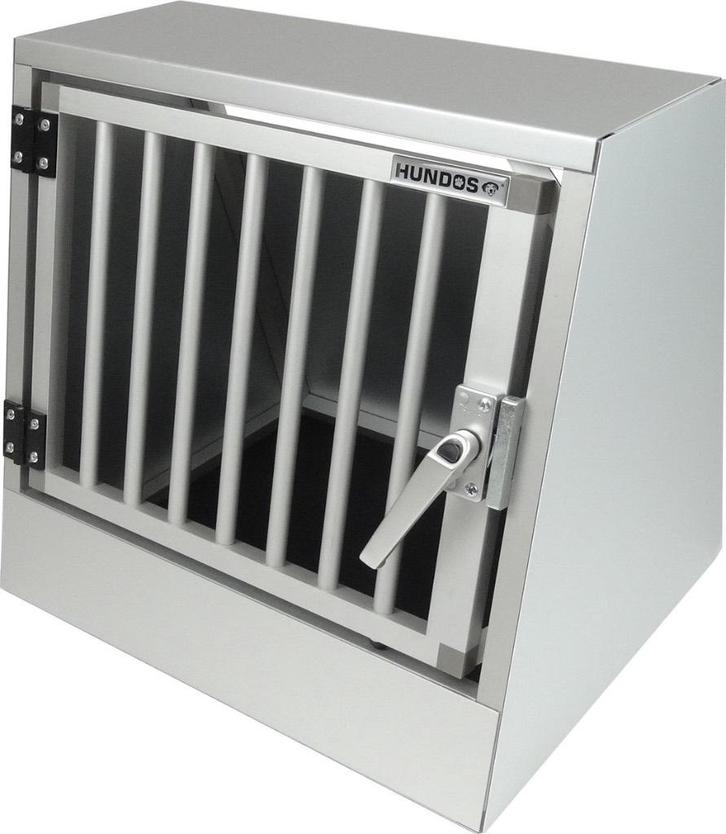 Hundos Aluminium Autobench – Maat XXS, Dieren en Toebehoren, Hondenbenches, Zo goed als nieuw, Ophalen