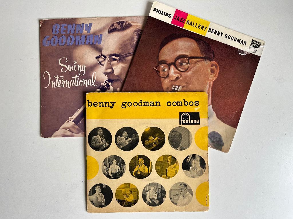 King of Swing - Benny Goodman - 3 singles, Ophalen of Verzenden, Huis en Inrichting