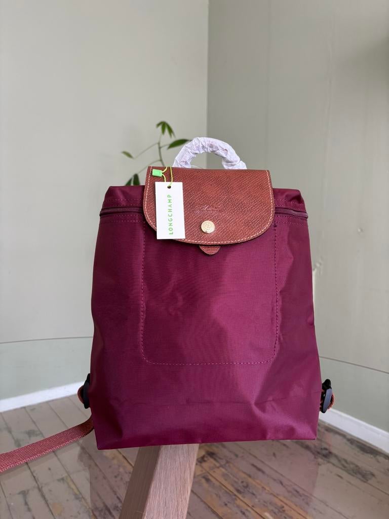Lonchamp rugzak bordeaux rood, Sieraden, Tassen en Uiterlijk, Tassen | Damestassen, Ophalen of Verzenden, Nieuw, Rood, Overige typen