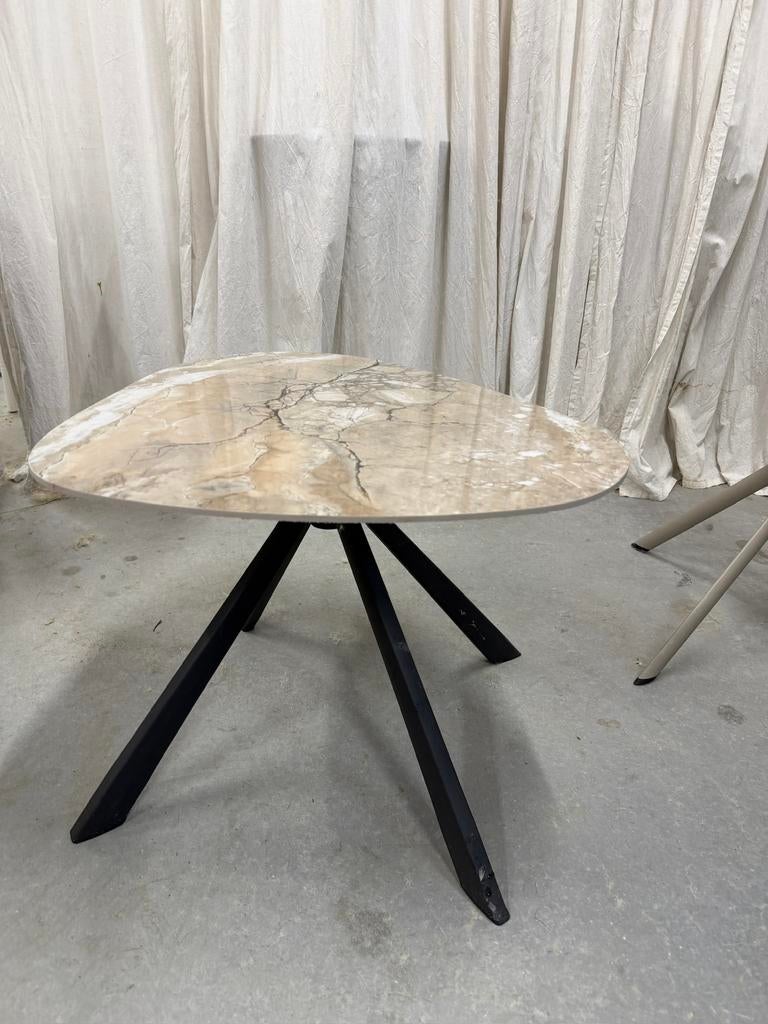 Salon tafel keramiek nieuw, Ophalen, Zo goed als nieuw, 50 tot 100 cm