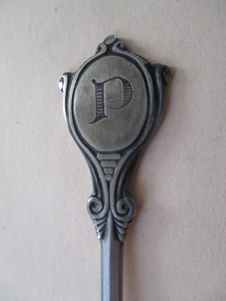 Lepeltje letter P, Verzenden, Zo goed als nieuw