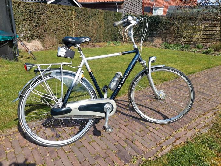 Gazelle Davos herenfiets 28 inch, Fietsen en Brommers, Fietsen | Heren | Herenfietsen, Zo goed als nieuw, Gazelle, 53 tot 57 cm