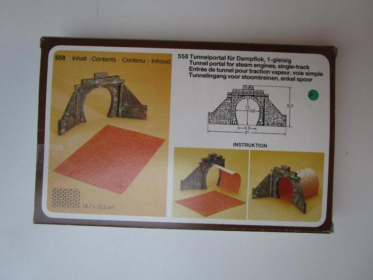 Faller 559 incompleet, Hobby en Vrije tijd, Modeltreinen | H0, Zo goed als nieuw, Brug, Tunnel of Gebouw, Gelijkstroom of Wisselstroom