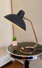 Antieke bureaulamp Bauhaus messing metaal oude bureaulamp., Antiek Vintage Bauhaus Design Lamp, Ophalen of Verzenden, Zo goed als nieuw