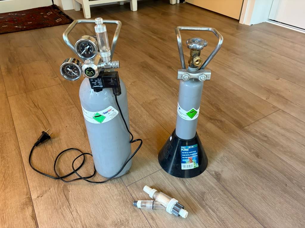 Aquarium Co2 set, Ophalen, Zo goed als nieuw