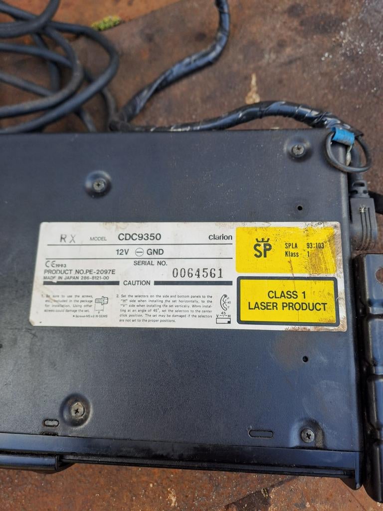 Clarion CDC9350 CD-wisselaar 12V, Ophalen of Verzenden, Gebruikt