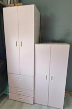 2 roze Stuva kasten, kinderkledingkasten, Ophalen, 25 tot 50 cm, 50 tot 100 cm, 150 tot 200 cm