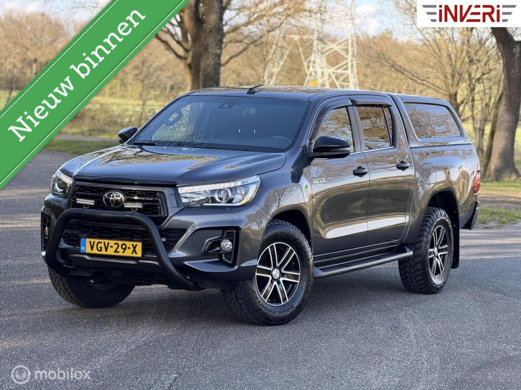 Toyota HiLux 2.4 D-4D Double Cab Executive luxe - topstaat!, Auto's, Automaat, 4 cilinders, 150 pk, Bedrijf