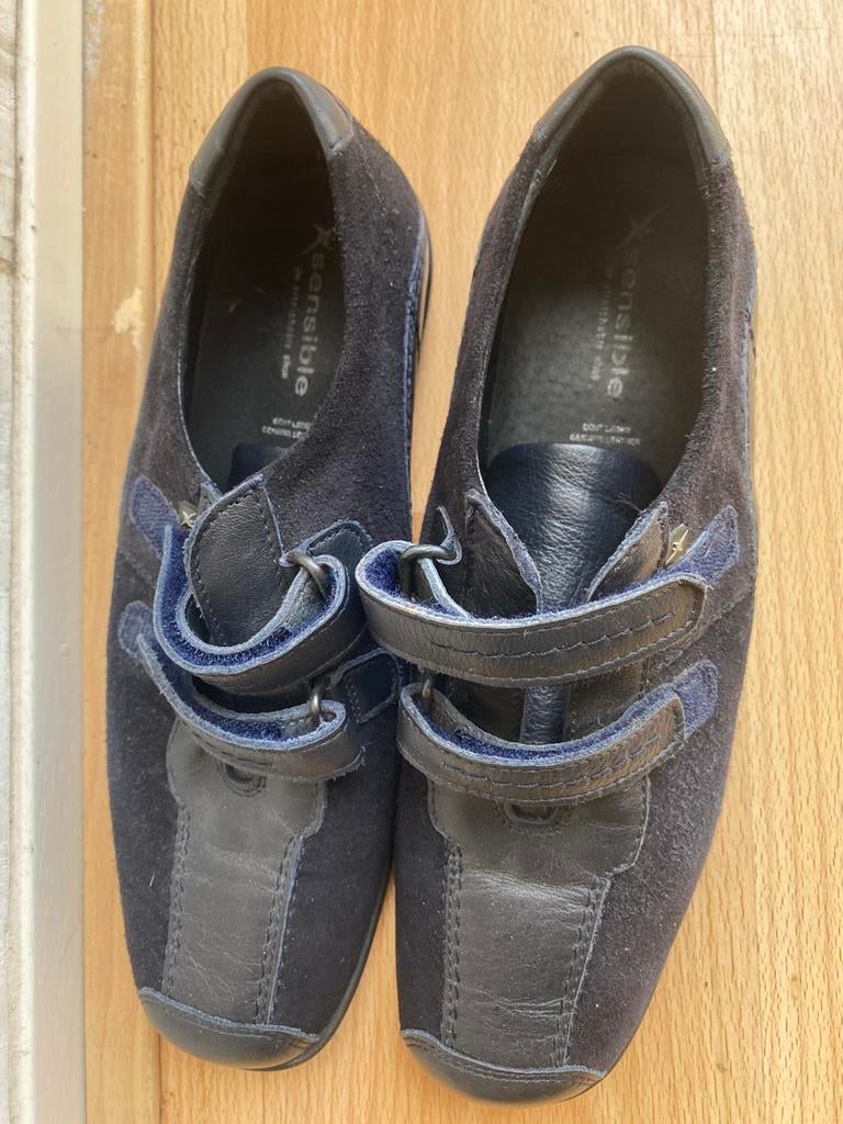 Sensible damesschoenen maat 40 als nieuw, Ophalen of Verzenden, Zo goed als nieuw, Zwart