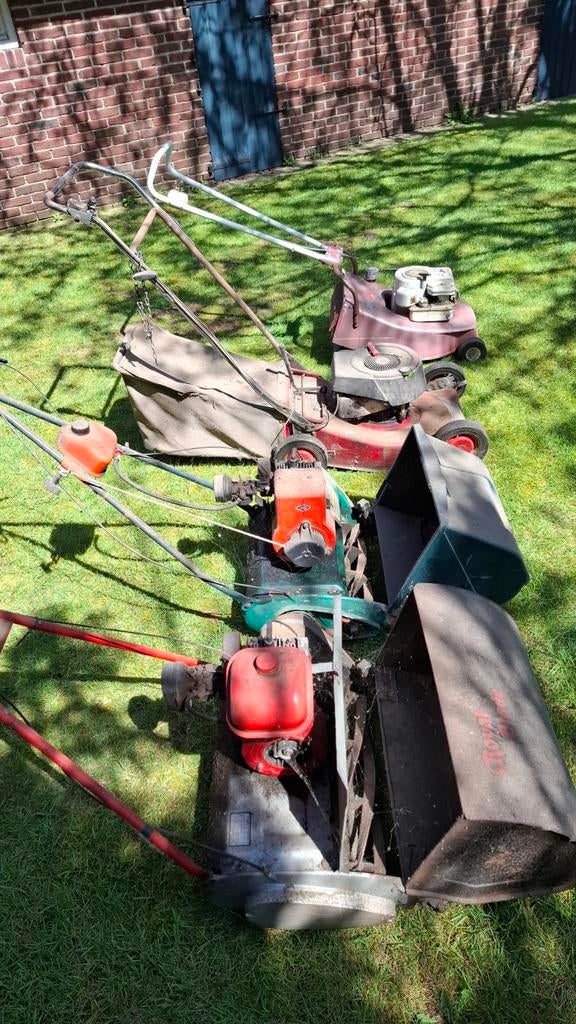 Grasmaaiers schuurvondst, Tuin en Terras, Ophalen, Gebruikt