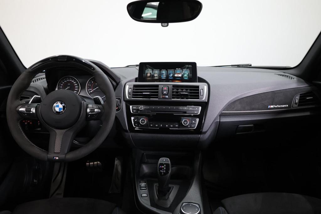 BMW 1-serie M140i xDrive M-PERFORMANCE LED/SCHUIFDAK/ALCANTA, Auto's, BMW, Gebruikt, Blauw, Alcantara, 340 pk