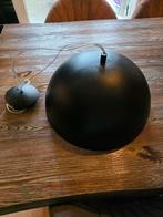 Kwantum Hanglamp Plafond Zwart met Koperen Binnenkant, Huis en Inrichting, Lampen | Hanglampen, Ophalen, Gebruikt, Modern, Industrieel