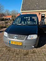 Volkswagen Caddy 1.4 benzine bj 2008  kleur Zwart, Auto's, Bestelauto's, 4 cilinders, Volkswagen, Zwart, Handgeschakeld