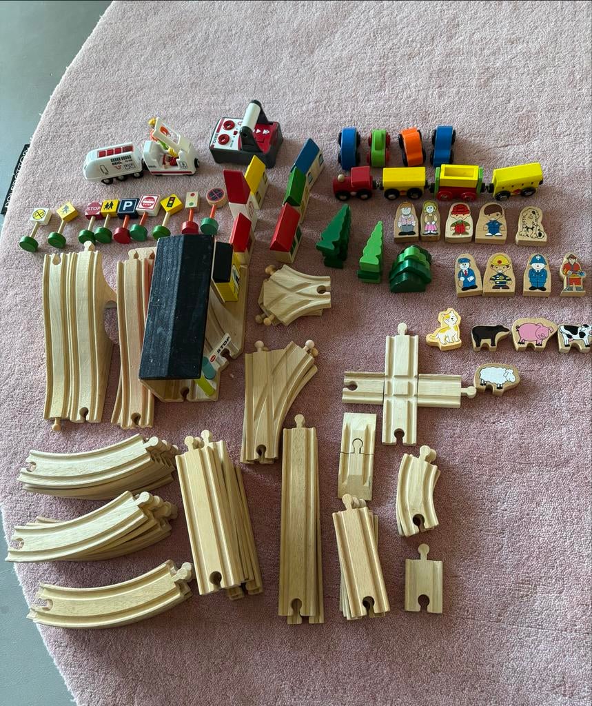 Bino - Hout - Multicolor - Vanaf 3 jaar - Modelspoor kopen? | Korting