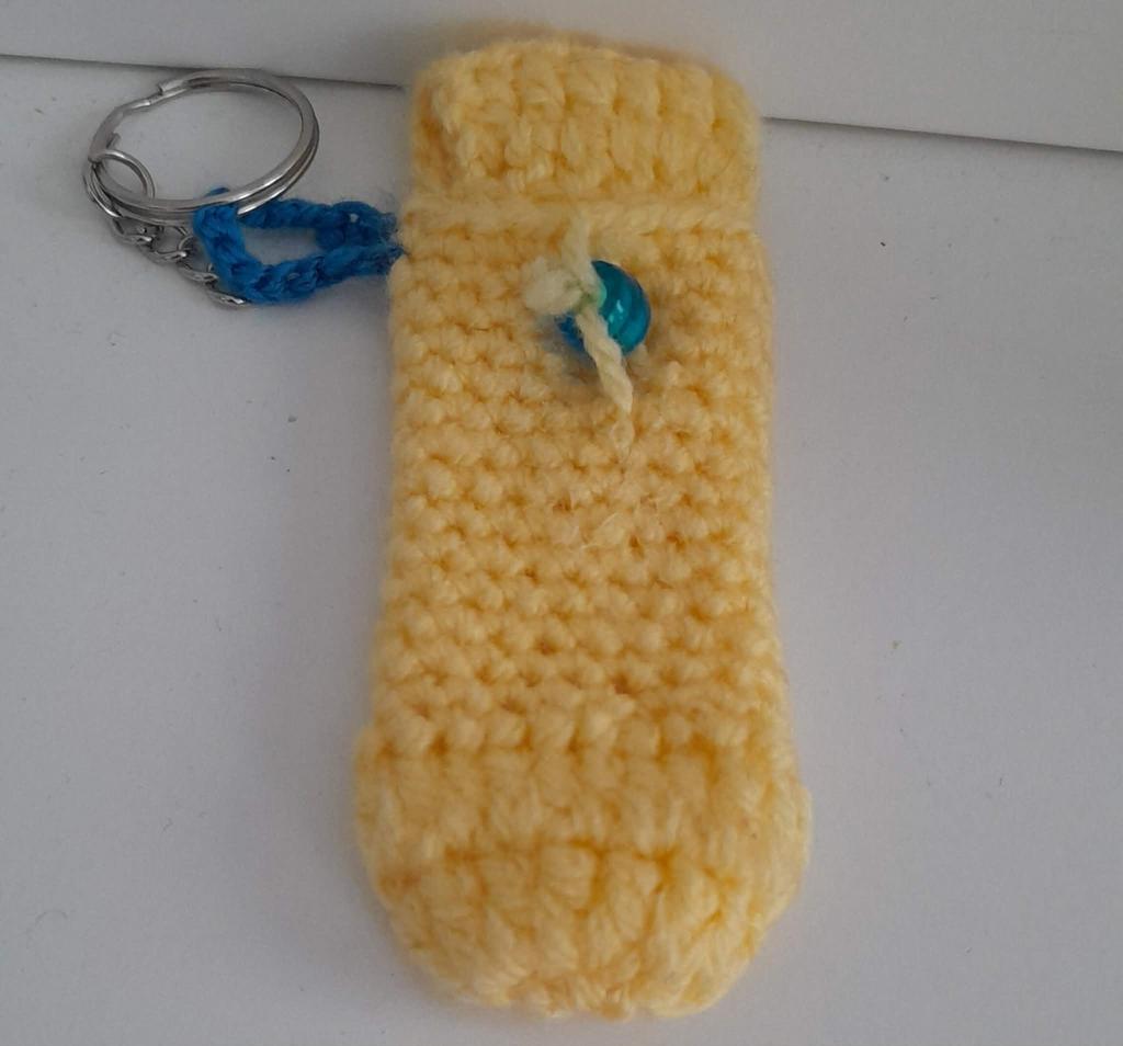 lippenstiftkraal sleutelhanger, Verzamelen, Sleutelhangers, Ophalen, Nieuw