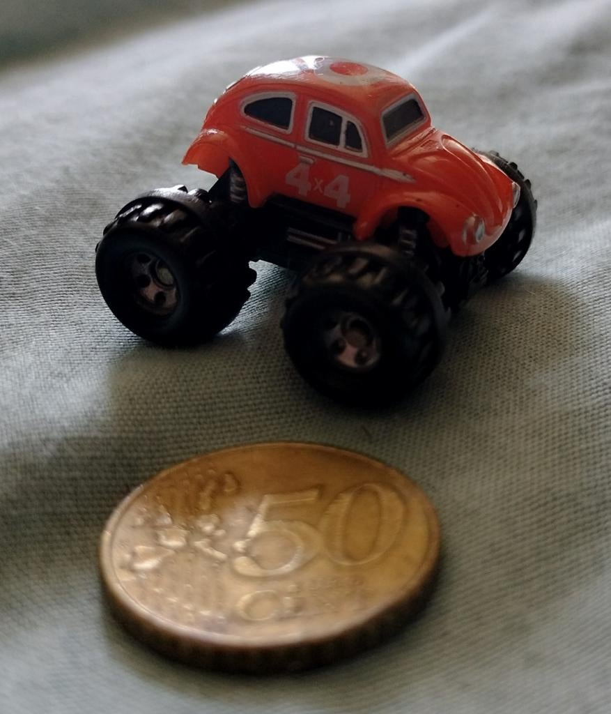 VW VOLKSWAGEN KEVER monster truck MICRO MACHINES, Hobby en Vrije tijd, Modelauto's | Overige schalen, Ophalen of Verzenden, Gebruikt