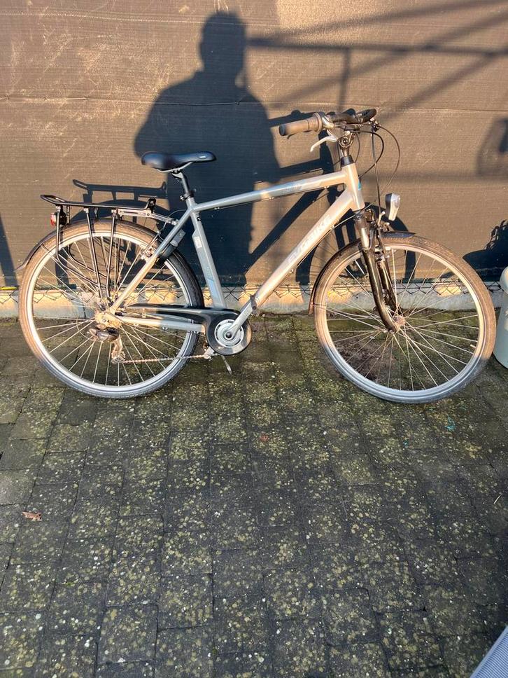 Minerva Comfort Herenfiets 7 versnellingen, verende voorvork, Fietsen en Brommers, Fietsen | Heren | Herenfietsen, Gebruikt, Overige merken