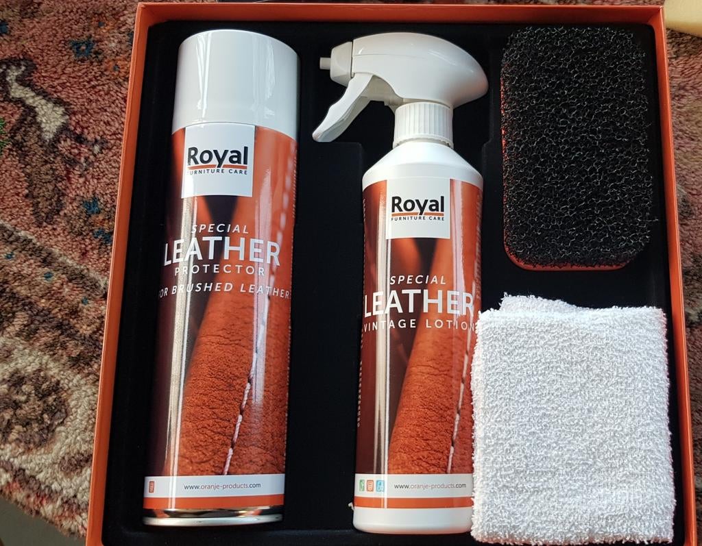 Royal leather care set, Huis en Inrichting, Ophalen of Verzenden, 75 tot 100 cm