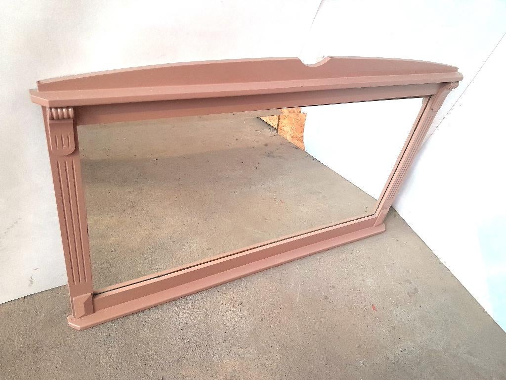 grote wandspiegel, halspiegel, spiegel, Huis en Inrichting, 125 cm of meer, Ophalen of Verzenden, Zo goed als nieuw, Minder dan 100 cm